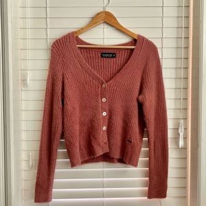 Abercrombie & Fitch Fuzzy Cardigan